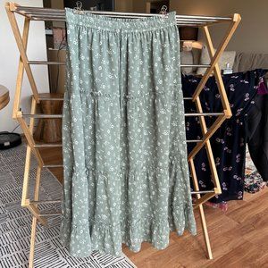 Madewell Tiered Maxi Skirt